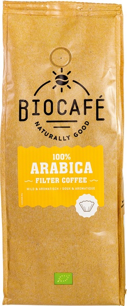 Biocafe Arabica gemalen bio 500 gram