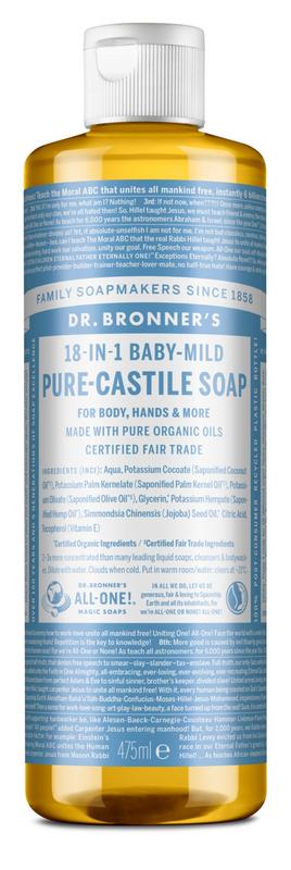 Dr Bronners Baby liquid soap baby mild 475 ml
