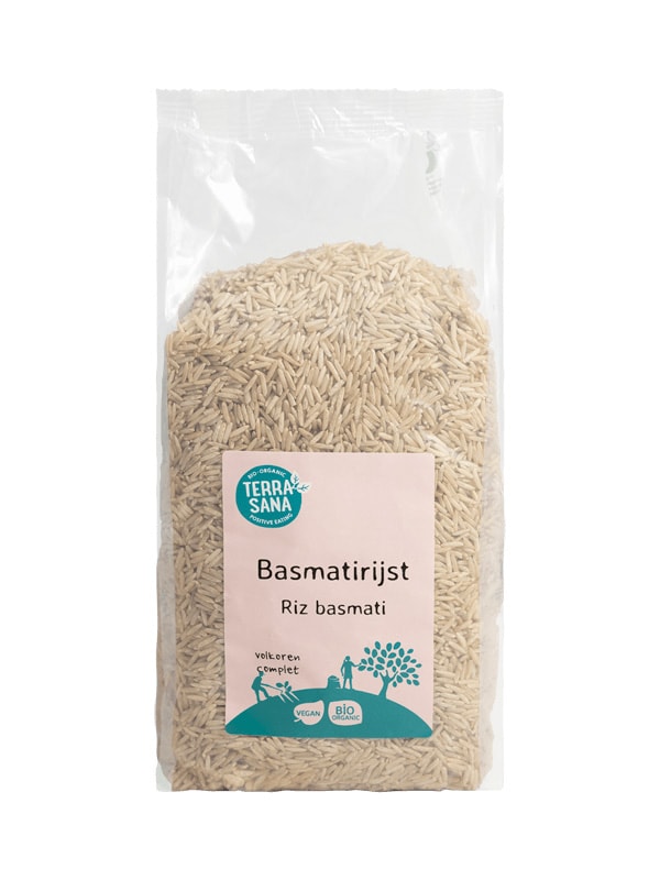 Terrasana Basmati rijst bruin bio 1000 gram