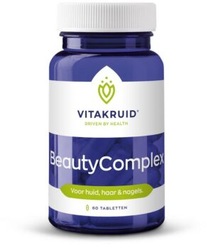 Vitakruid Beautycomplex Haar Huid Nagel 60 Tabletten | Vitamines.Com