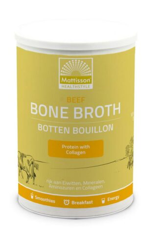 Mattisson Beef bone broth botten bouillon 250 gram