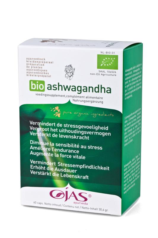 Ojas Bio aswagandha bio 60 capsules