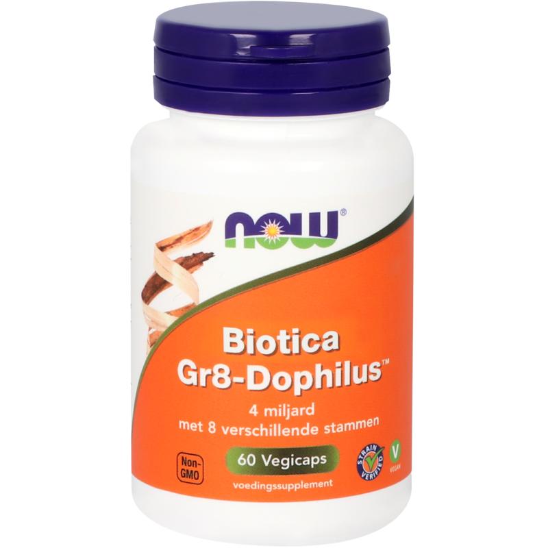 NOW Biotica Gr8-dophilus vh probiotica 60 vegan capsules