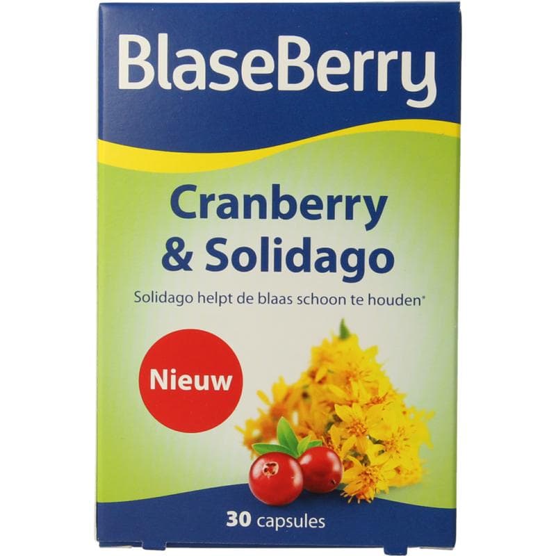Blaseberry Blasecare cranberry solidago 30 capsules