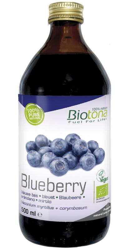 Biotona Blauwe bes concentraat bio 500 ml