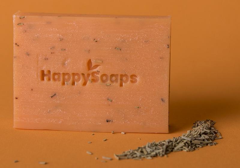 Happysoaps Body bar arganolie en rozemarijn 100 gram
