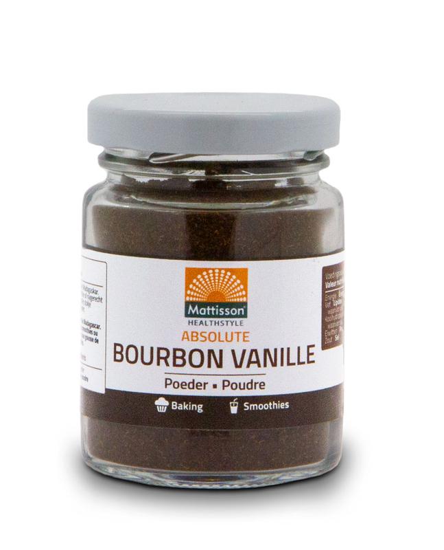 Mattisson Bourbon vanille poeder 30 gram