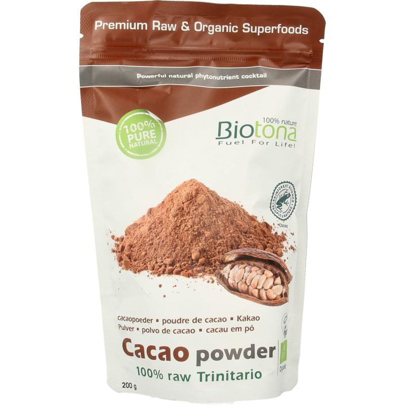 Biotona Cacao raw powder bio 200 gram