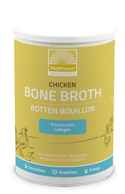 Mattisson Chicken bone broth - Botten bouillon kip 400 gram