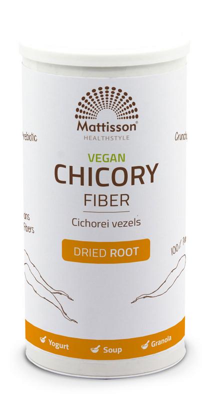 Mattisson Chicory fiber dried root cichorei wortel vezels 200 gram