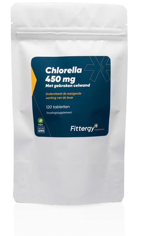 Fittergy Chlorella 450mg 120 tabletten