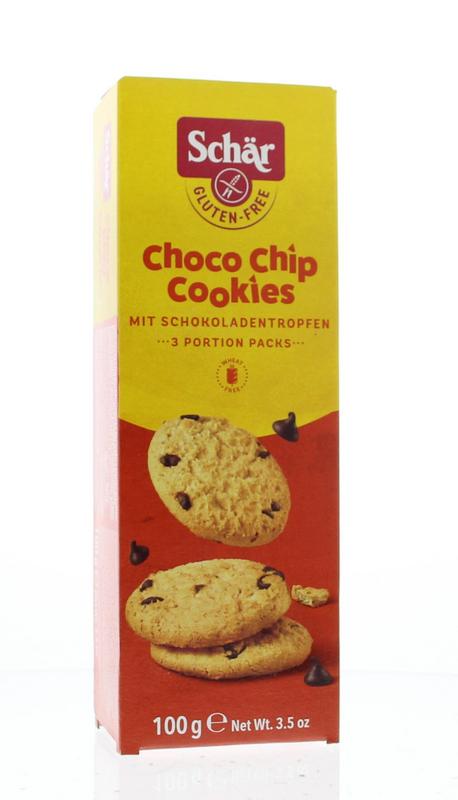 Dr Schar Choco chip cookies 100 gram
