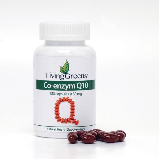 Livinggreens Co enzym Q10 30mg 180 capsules