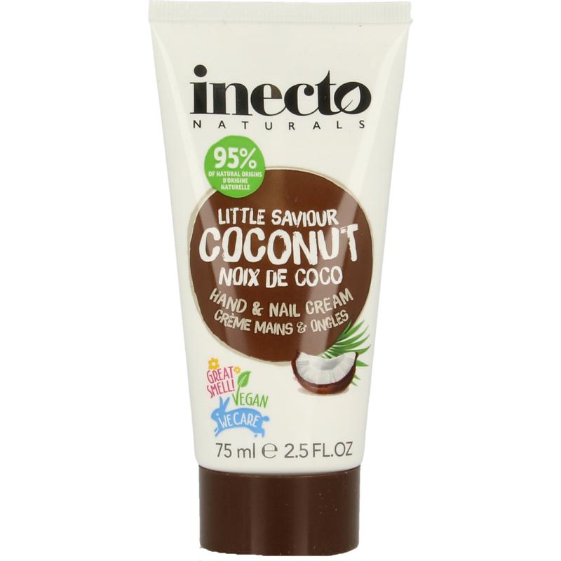 Inecto Naturals Coconut hand & nagelcreme 75 ml