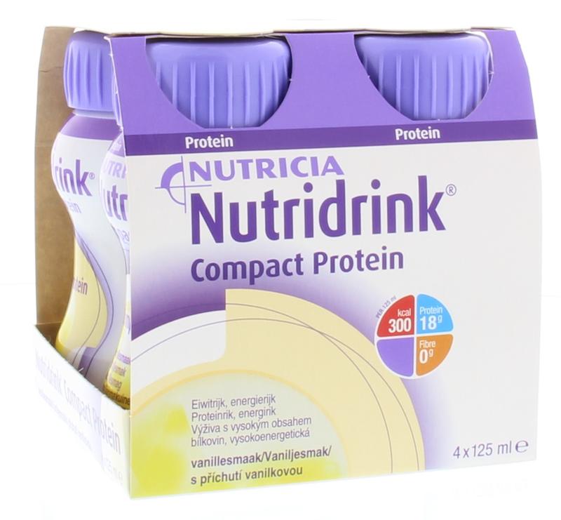 Nutricia Compact protein vanille   4x125g 125 ml