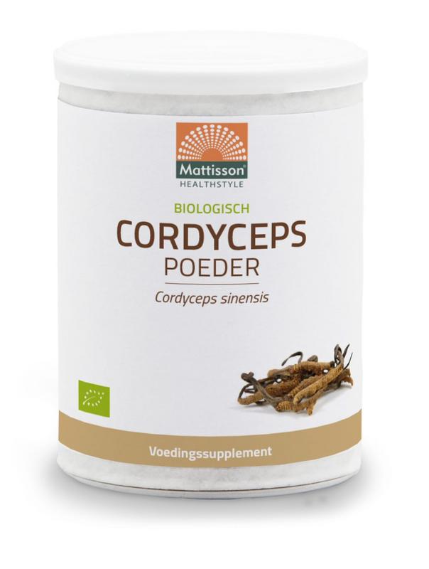 Mattisson Cordyceps powder - cordyceps sinensis organic bio 100 gram