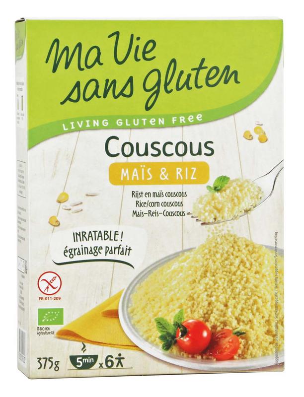 Ma Vie Sans Couscous van mais & rijst glutenvrij bio 375 gram