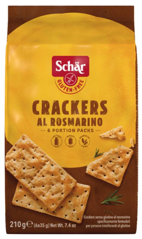Dr Schar Crackers rozemarijn 210 gram
