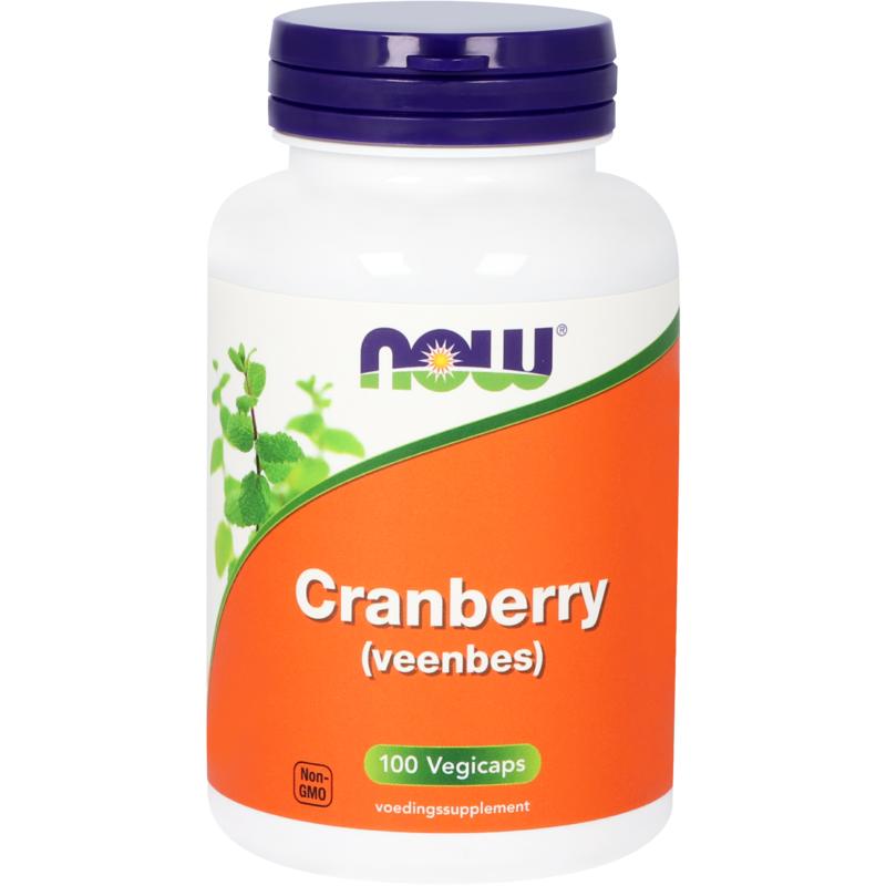 NOW Cranberry (veenbes) 100 vegan capsules