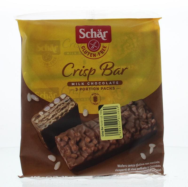 Dr Schar Crisp bar 3-pack 105 gram