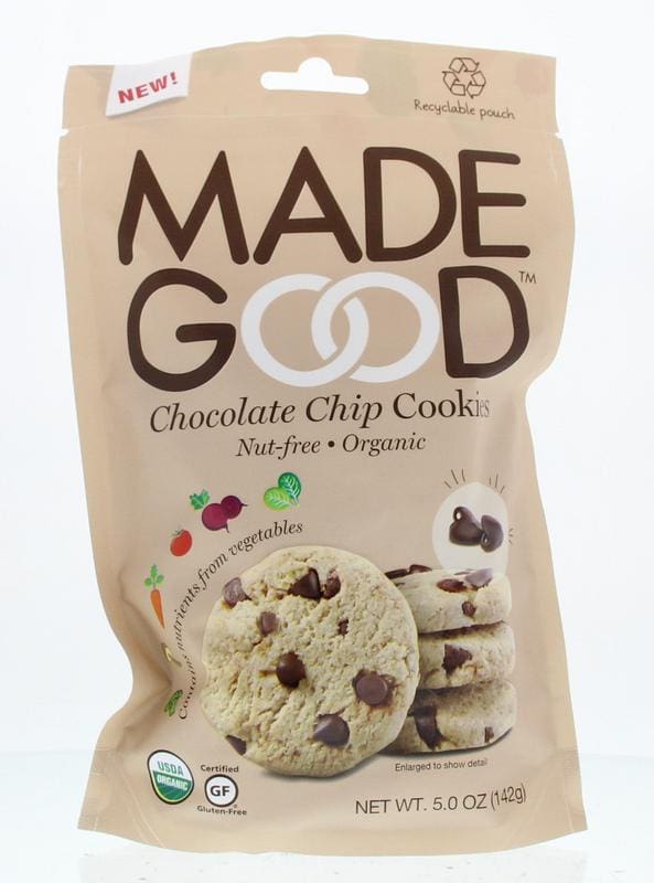 Made Good Crunchy cookies chocolate chip bio 142 gram