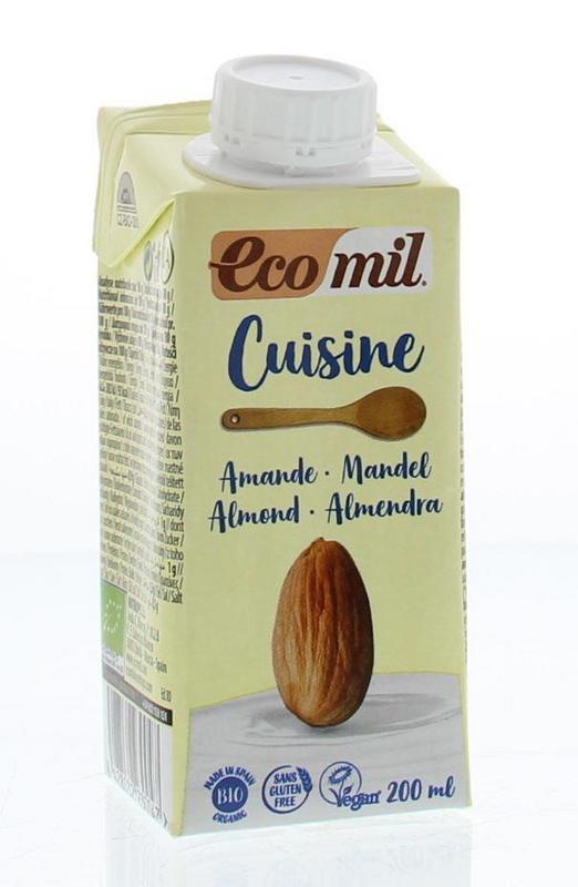 Ecomil Cuisine amandel bio 200 ml