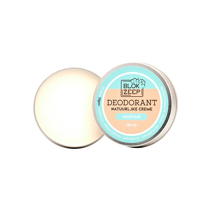 Blokzeep Deodorant creme neutraal 50 ml