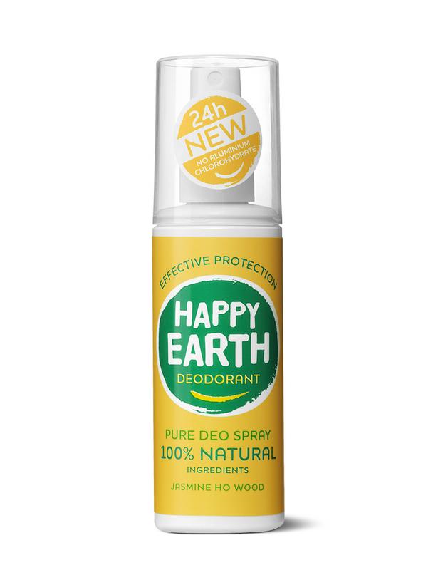 Happy Earth Deodorant spray jasmine ho wood 100 ml