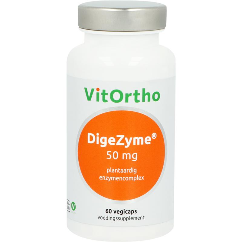 Vitortho Digezyme EC 50mg 60 vegan capsules