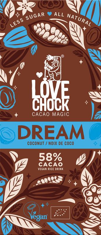 Lovechock Dream coconut bio 70 gram