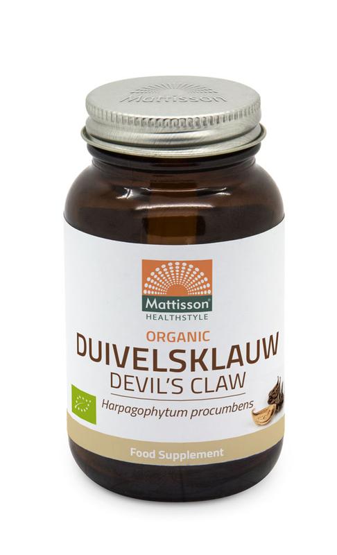 Mattisson Duivelsklauw bio 120 vegan capsules
