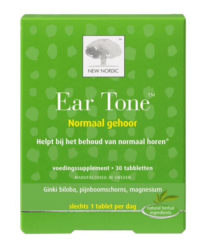 New Nordic Ear tone 30 tabletten