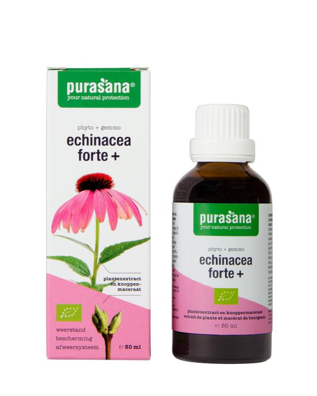 Purasana Echinacea forte + vegan bio  50 - 100 ml