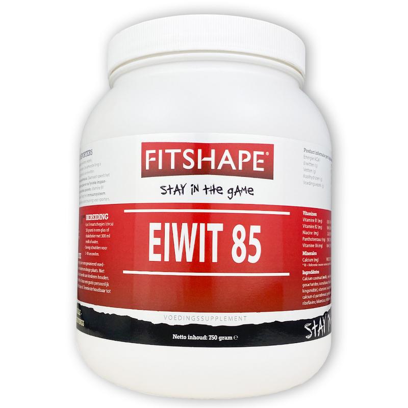 Fitshape Eiwit 85 I aardbei  400 - 750 gram