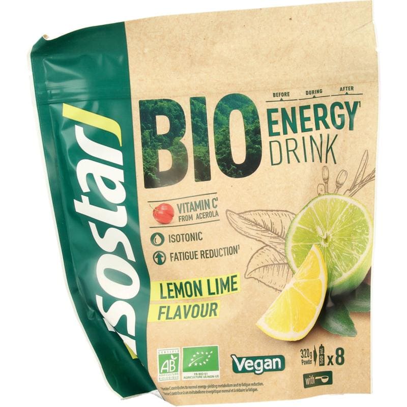 Isostar Energy drink lemon lime 320 gram