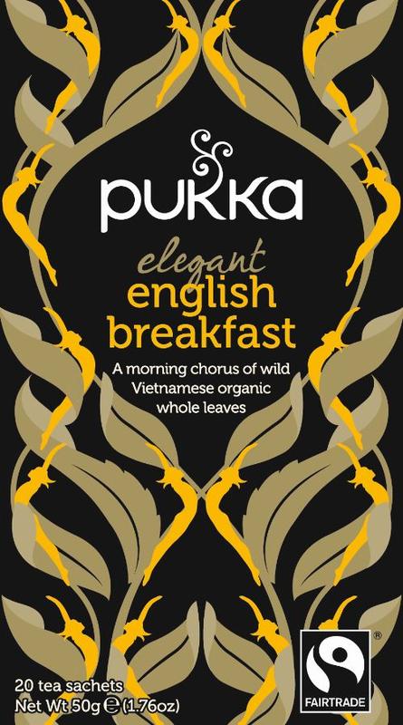 Pukka English breakfast elegant bio 20 stuks
