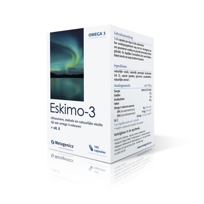 Metagenics Eskimo 3  105 - 250 capsules