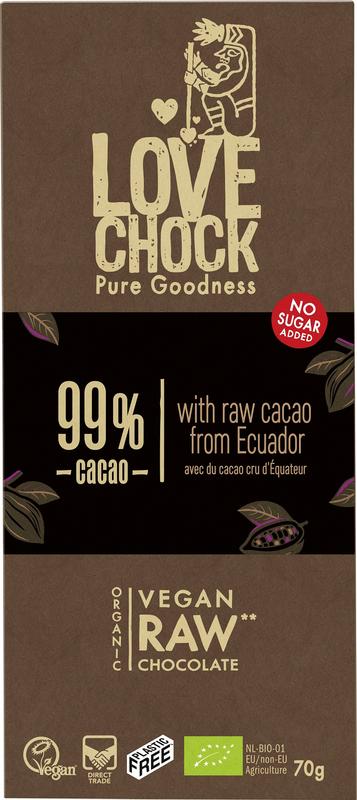 Lovechock Extreme dark 99% pure bio 70 gram