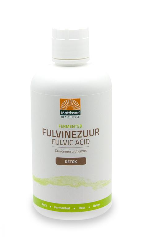 Mattisson Fermented fulvine zuur - fulvic acid 1000 ml