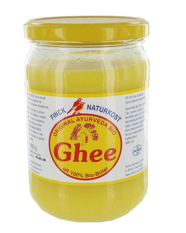 Ghee Finck naturkost geklaarde boter bio 480 gram