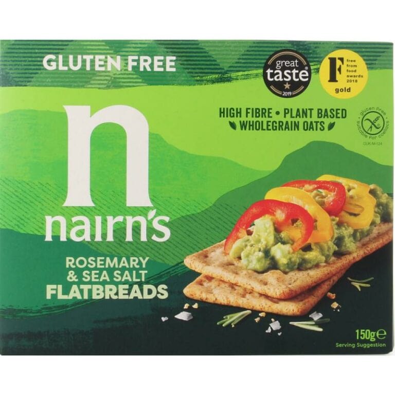 Nairns Flatbread rosemary & seasalt 150 gram kopen?