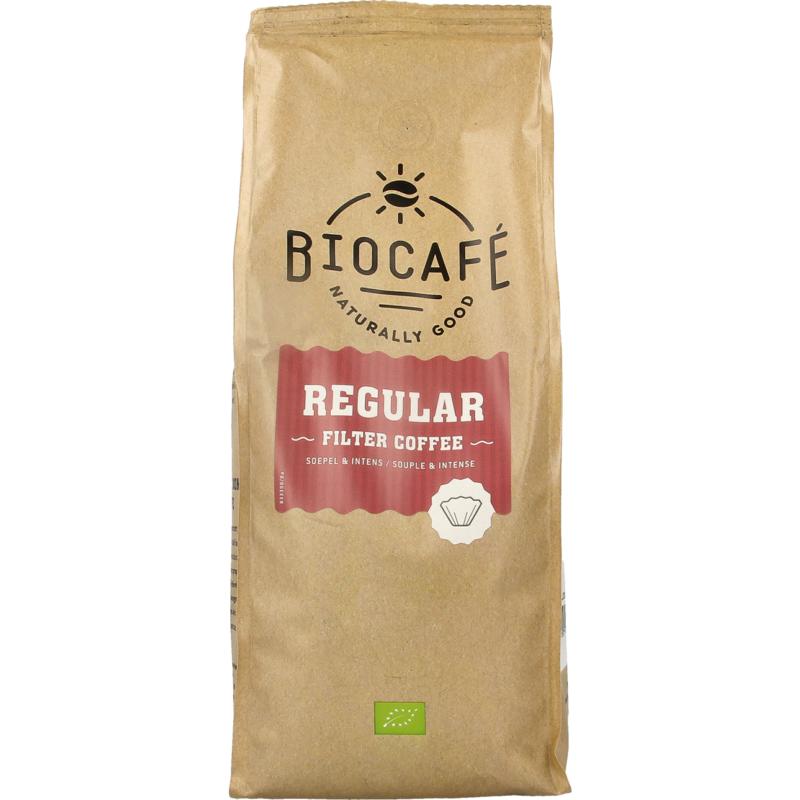 Biocafe Flilter koffie regular bio 500 gram