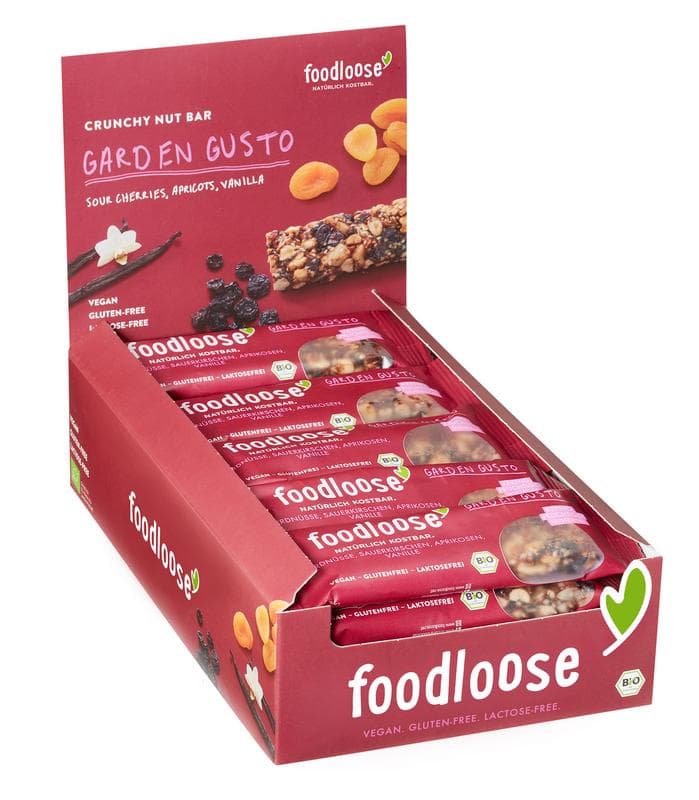 Foodloose Garden gusto verkoopdoos 24 x 35 gram bio 24 stuks