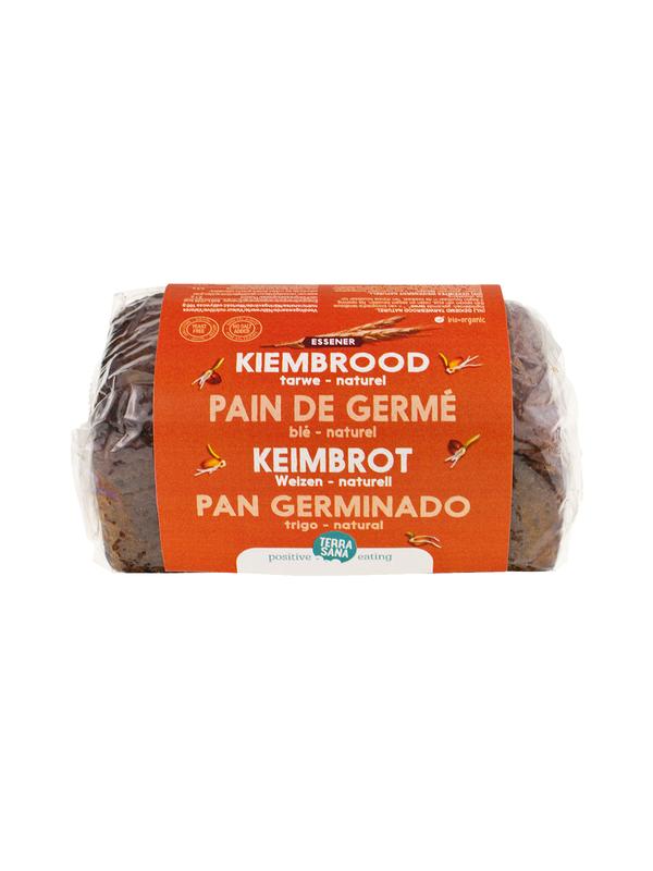Terrasana Gekiemd brood naturel / tarwe bio 400 gram