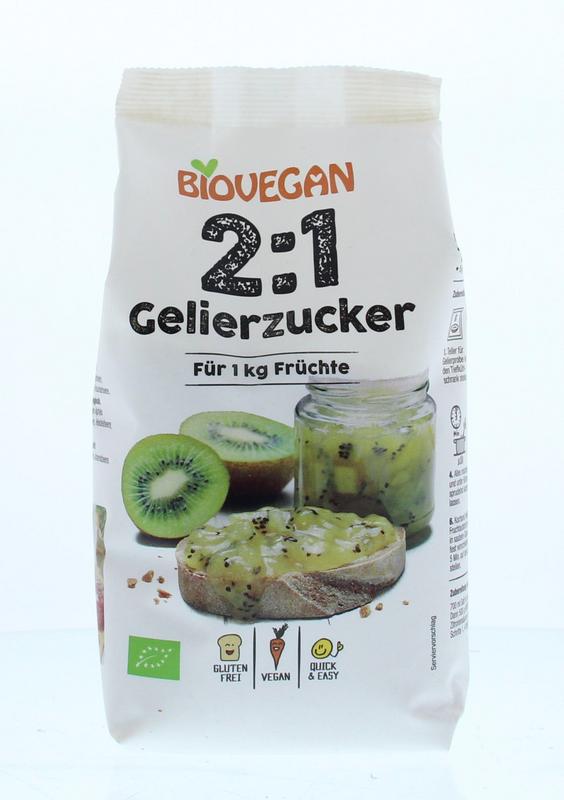 Biovegan Geleersuiker 1:2 glutenvrij bio 500 gram