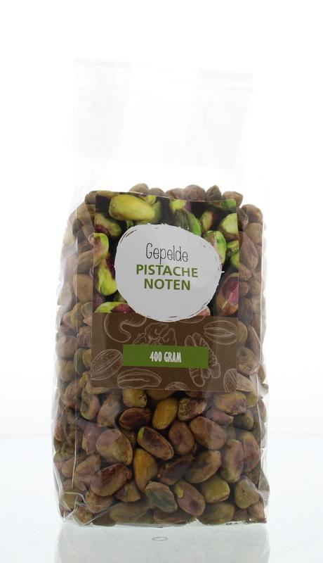 Mijnnatuurwinkel Gepelde pistache noten  400 - 500 gram