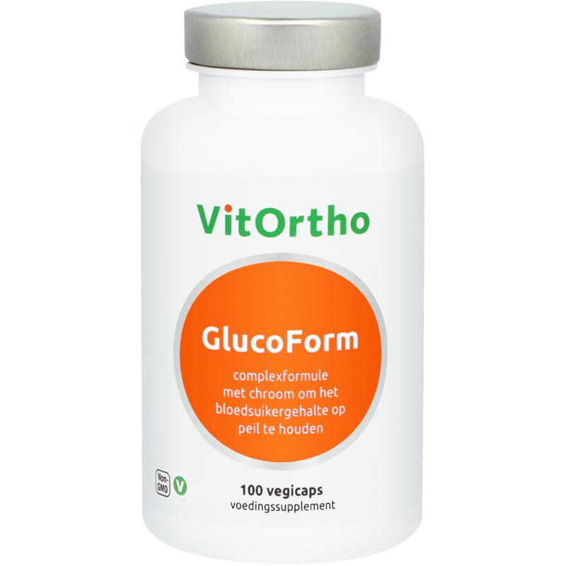 Vitortho GlucoForm 100 vegan capsules