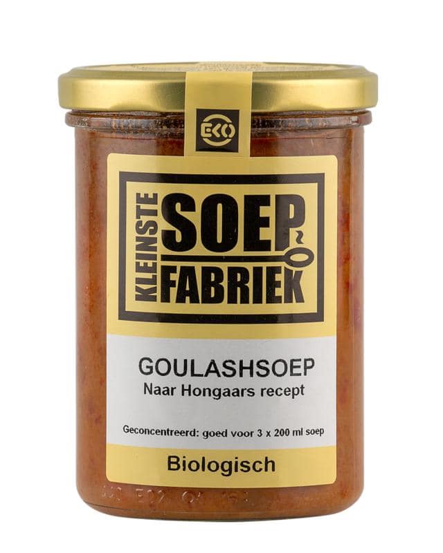 Kleinstesoepfabr Goulash soep bio 400 ml
