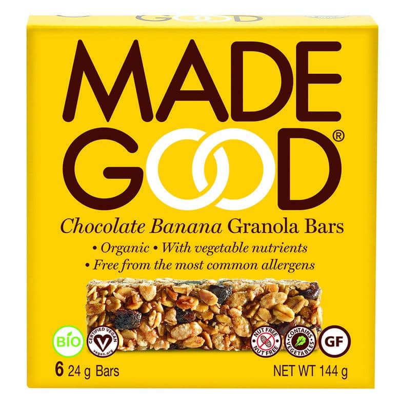 Made Good Granola bar chocolate banana 24 gram bio  6x 24 gram