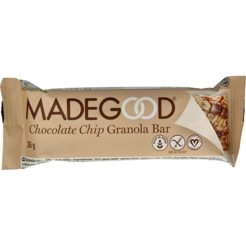 Made Good Granola bar chocolate chip bio 36 gram